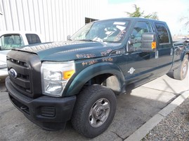 2011 Ford F-250 XL Green Crew Cab 6.7L Turbo Diesel AT 4WD #F23150